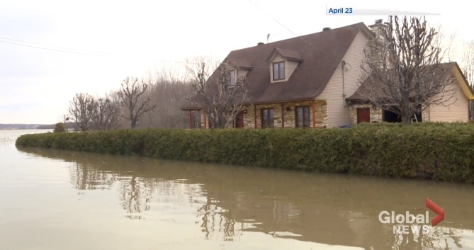 Rigaud resident says Quebec-made barrier saved home from flooding